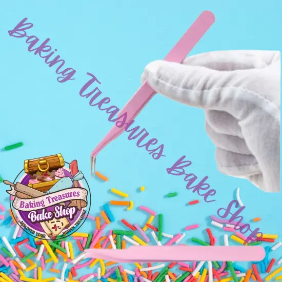 Cake Decorating 2 Pack Sprinkle Tweezers {3}
