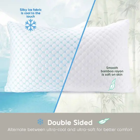 Nestl Reversible Bed in a Bag with Set of 2 Cooling Pillow {8}