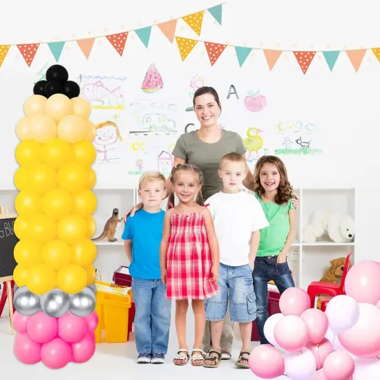 150 PCS Back to School Balloons {5}