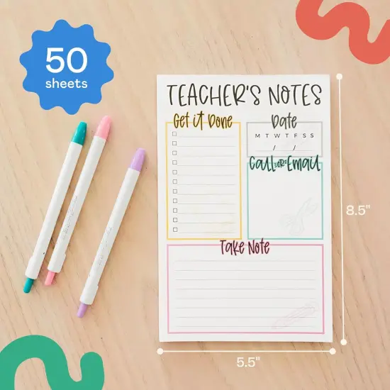 Teacher Notepad - To Do List Note Pad {2}