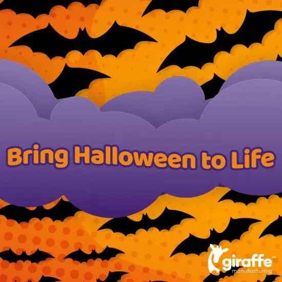 Halloween Bats Wall Decor {4}