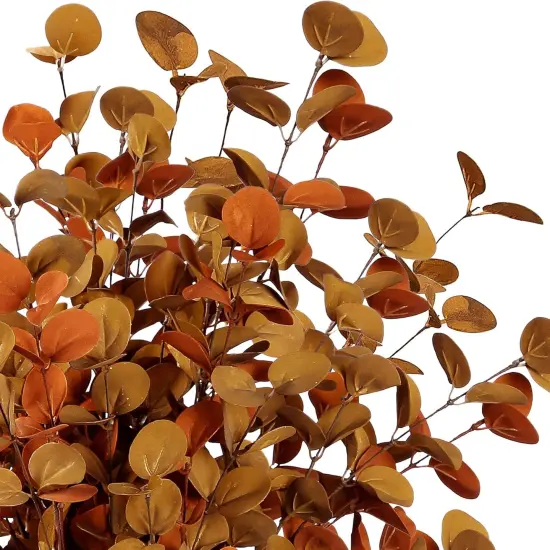 6 Pcs Artificial Eucalyptus Stems Fall {5}