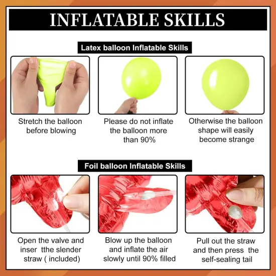 Back To School Balloon Arch Kit 169Pcs {3}