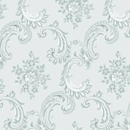 Rachel Ashwell Boudoir Beauty Blue Wallpaper {2}