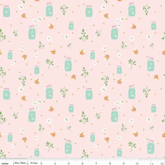 Fireflies in Pink (c16373-pink) | Summer Skies and Fireflies | Gracey Larson | Riley Blake {1}