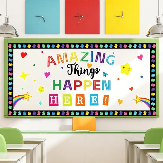 Colorful Bulletin Board Decorations {5}