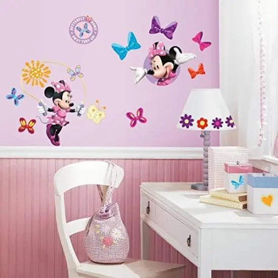 Disney Minnie Bow-Tique Peel and Stick Wall Decals {4}