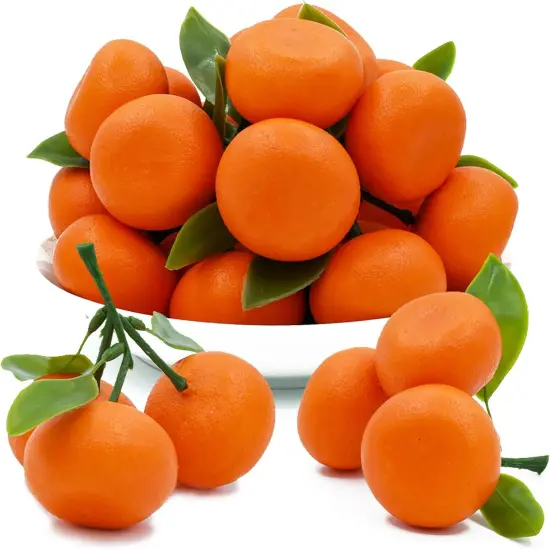 Artificial Orange (15Pcs) {1}