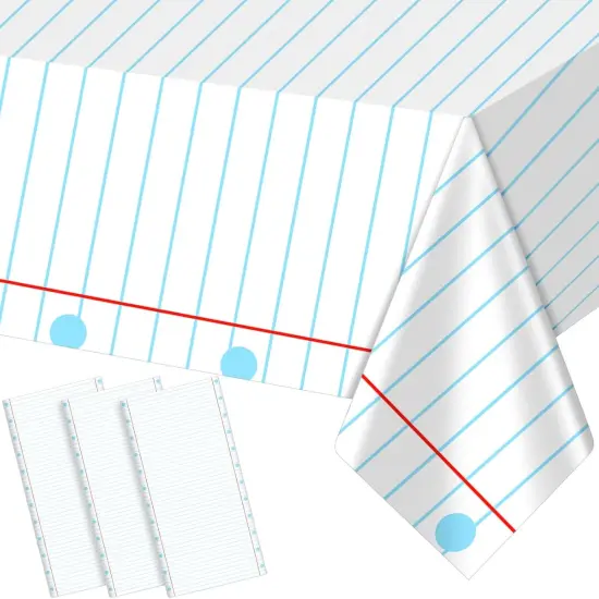 4 Pcs Preschool Kindergarten Back to School Party Tablecloth {1}