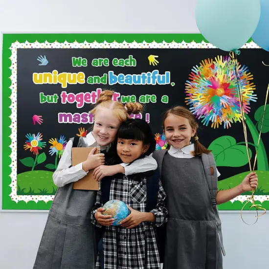 Summer Flowers Bulletin Board Decorations Set {3}