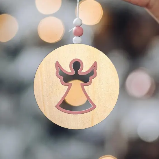 12 Pcs 6 Inch Wood Rounds for Crafts, Unfinished Natural Wood {2}