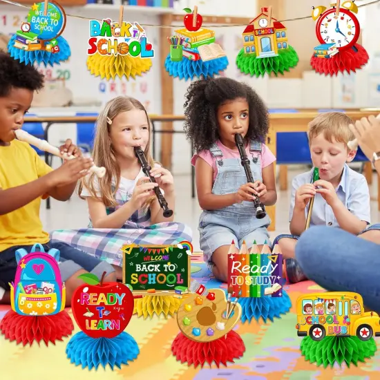 12pcs Welcome Back To School Table Decorations {2}