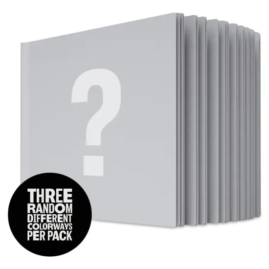 Uglybooks Perfect Bound Notebook - NO.2 Mystery, 5-3/4" x 8", 135 gsm, Pkg of 3 {1}