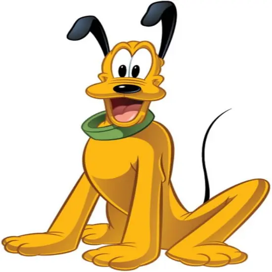 Disney Pluto Giant Peel and Stick Wall Decal {1}