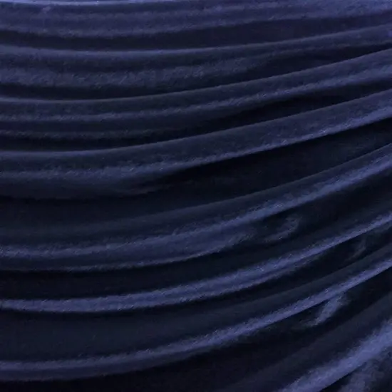 1 Yard Stretch Velvet Fabric Luxury Soft 4-Way Stretch Fashion Costume 58/60" Width Navy {1}