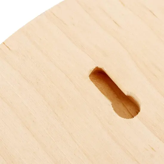 3 Pack 12 Inch Round Wooden Plaque, 3/4 Inch Thick Unfinished Wooden Circle Plaque {3}