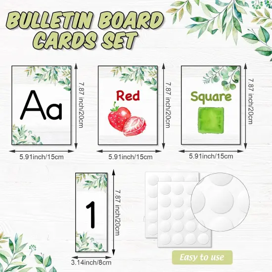 56 Pieces Alphabet and Number Bulletin Board Set {2}