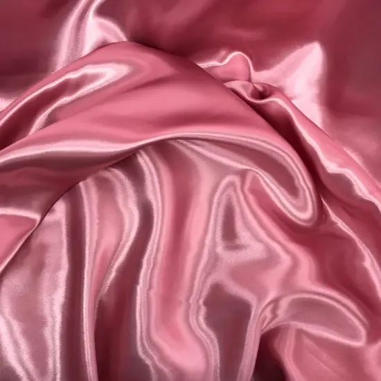 1 Yard Dusty Rose Medium Satin Fabric 100 Percent Polyester for Dresses Eveningwear and Decor 58/60 Inches Wide {2}