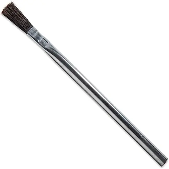 6" Nylon Bristle Flux Brush for Soldering and Flux Application 25/PK {1}