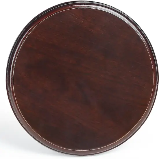 Wood Oval Base-Hand Casting Structure Base, DIY Crafts,Home Decoration, 6x8 {1}