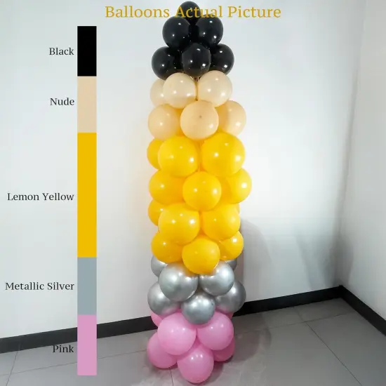 192PCS Pencil Balloon Arch Garland Kit {3}