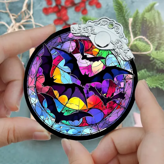 Bat Ornaments for Christmas Tree {2}