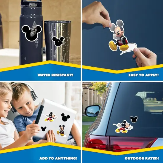 Disney Junior Mickey Mouse Clubhouse Decals - Set of 4 Mickey Mouse Stickers {2}