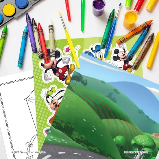 Minnie Mouse Disney Create-A-Scene Sticker Activity Book {3}