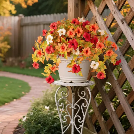 Fall Flowers Artificial for Decoration {5}