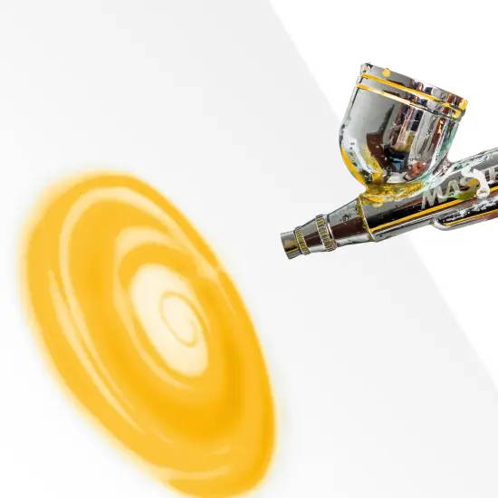 Yellow Airbrush Temporary Tattoo Body Paint Makeup, 8 oz. {3}