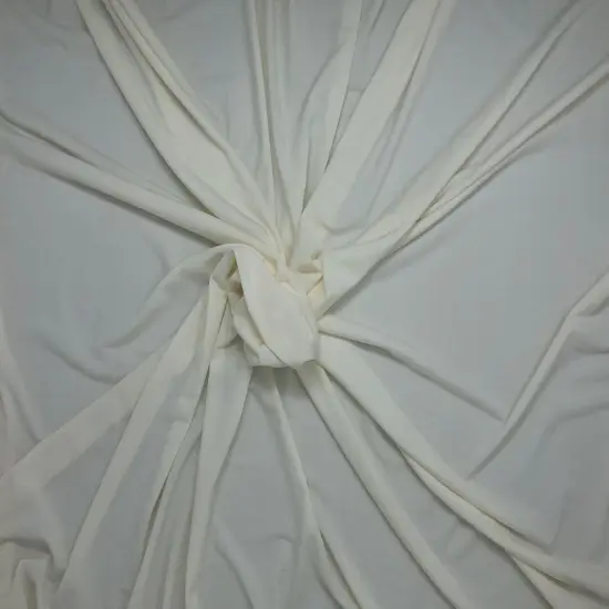 1 Yard ITY Knit Solid Fabric Smooth, Durable, and Stretchy 58/60 Inches Wide Black {4}