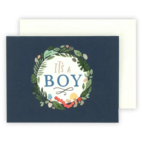 Echo Park Greeting Card 1/Pkg-It's A Boy {1}