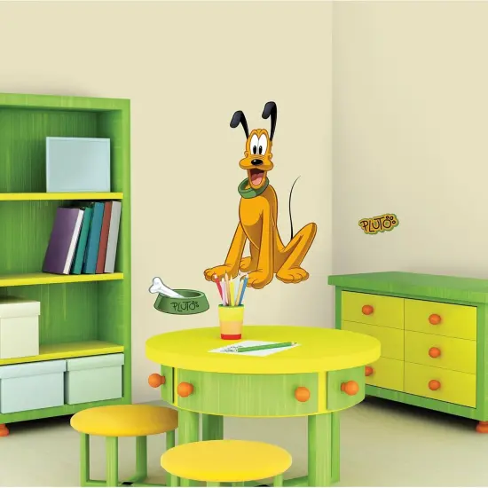 Disney Pluto Giant Peel and Stick Wall Decal {2}