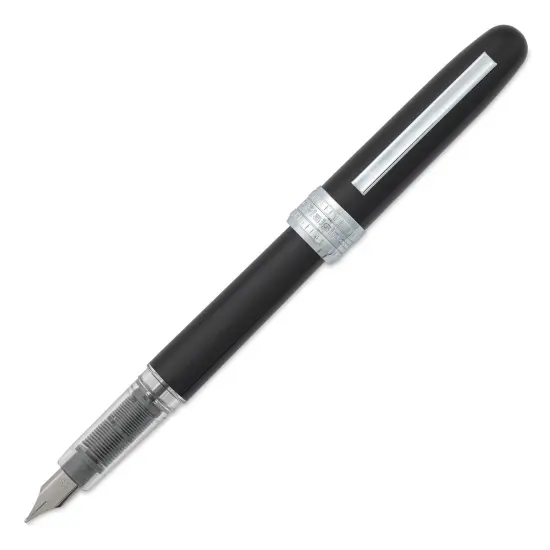 Platinum Plaisir Fountain Pen - Black, Medium {1}