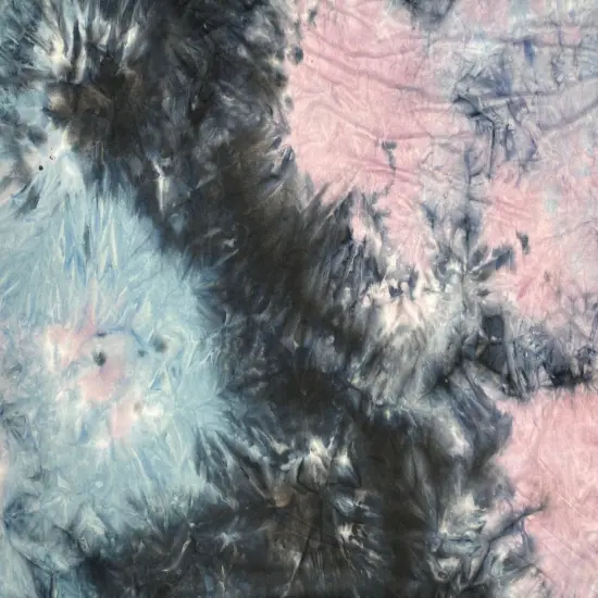 1 Yard Ultra Soft DTY Double Sided Brushed Knit Tie Dye Fabric Stretch Lightweight 58-60 Inch Width Coral {6}