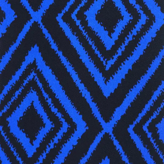 1 Yard Liverpool Knit Geometric Print Fabric for Fashion and Accessories 58/60 Inches Wide Red/Black {4}