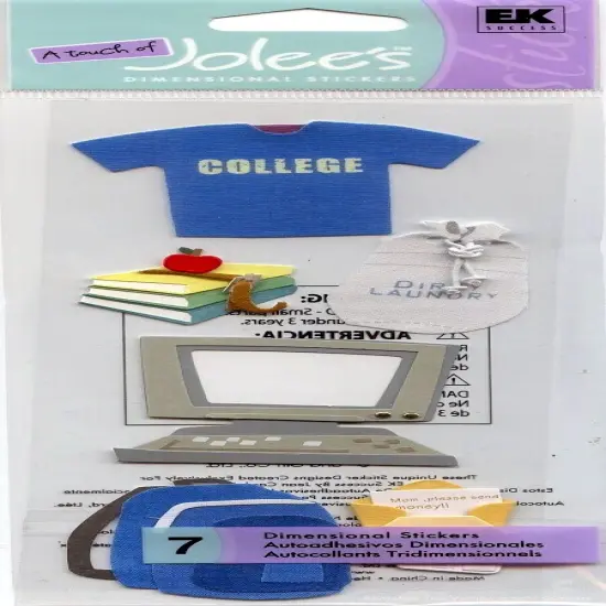 Jolee's Boutique College Life Dimensional Stickers {1}