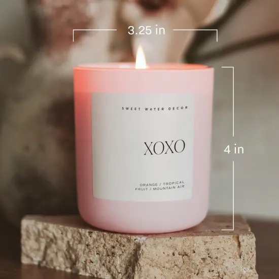 XOXO SOY CANDLE {4}
