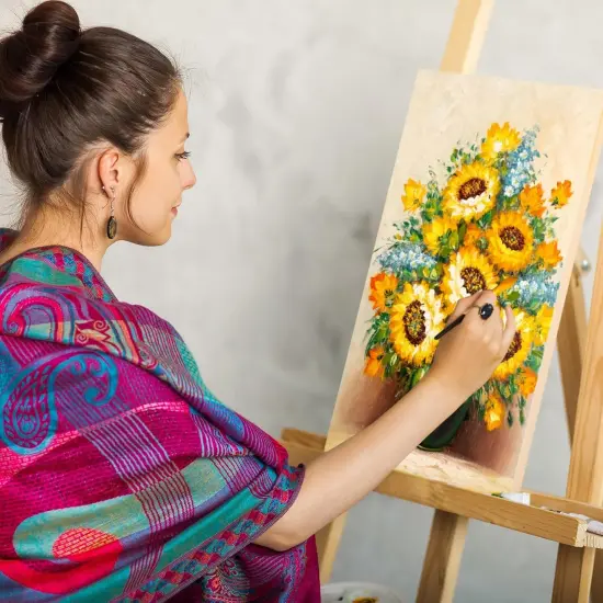 6 x 12 Inch Wooden Panels Canvas Unfinished Craft Wood {5}