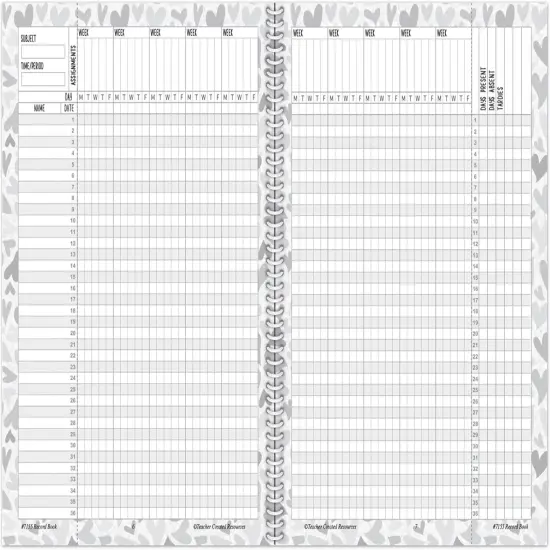 Teacher Record Book - Everyone is Welcome {2}