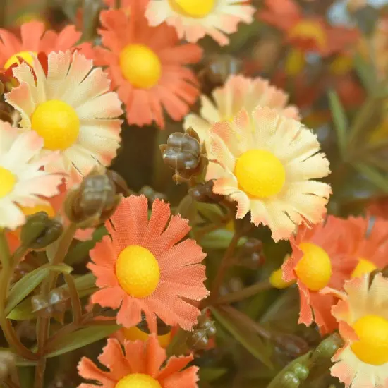 12 Bundles UV Resistant Artificial Fall Flowers {4}