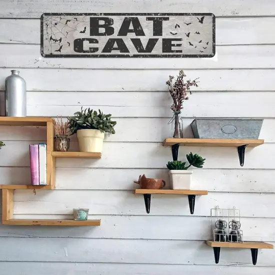 Bat Cave Metal Street Sign Vintage {5}