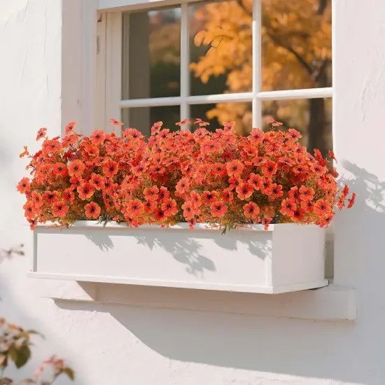 18 Pcs Artificial Mum Flowers for Outdoors {3}