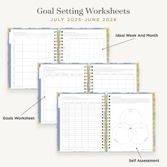 Premium 2025-2026 Daily Planner (Azure) {5}