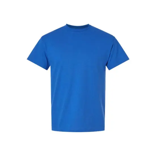 DryBlend Short Sleeve Crewneck T-Shirt Royal {1}