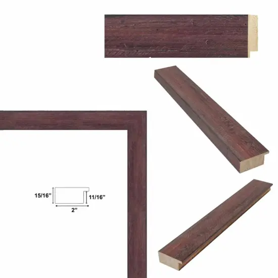 Drift Barnwood Hibiscus Rustic Picture Frame 11x14 frame {2}