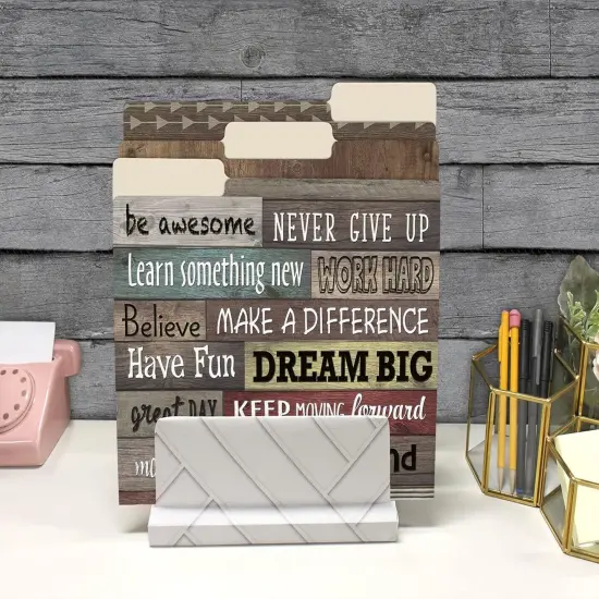 Farmhouse Chic File Folders {3}