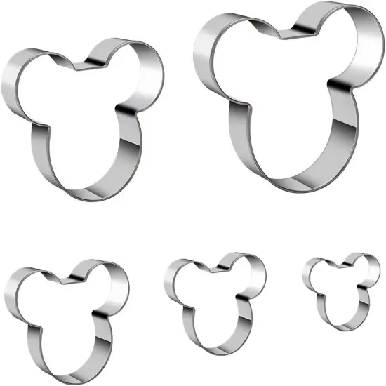 Mouse Cookie Cutter Sandwich Cutters for Kids DIY Lunchbox Bento Box Fruit Cutters {3}