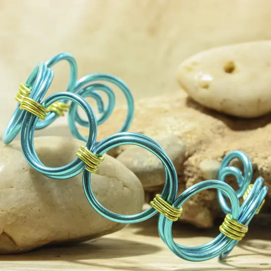 The Beadsmith 12-Gauge Anodized Aluminum Wire for Jewelry Making, Metal Wire for Wrapping Turquoise {5}