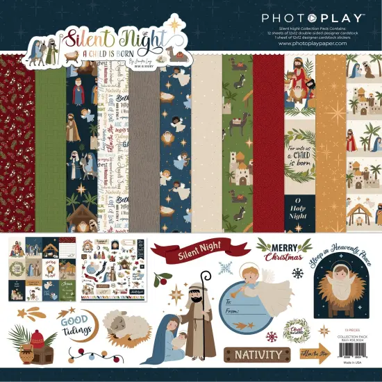 PhotoPlay Collection Pack 12"X12"-Silent Night {1}